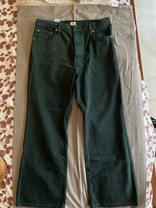 Dark Green Levi's Jeans