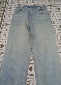 Urbanic Blue Acid Washed Jeans