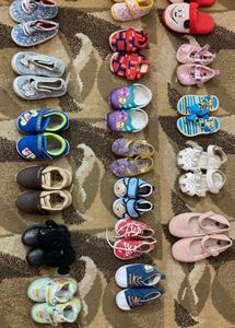 18 Pairs Of Baby Girl Footwear Bundle
