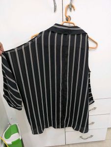 Forever 21 Cold Shoulder Shirt