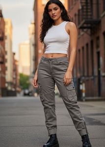 Olive Green Cargo Pants