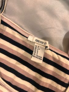 Striped Forever 21 Tank Top