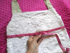 Crochet Detail Dress