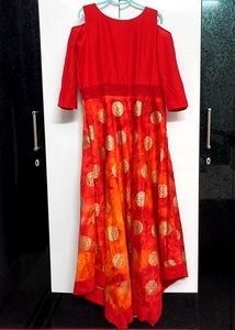 Off- Shoulder Long Gown