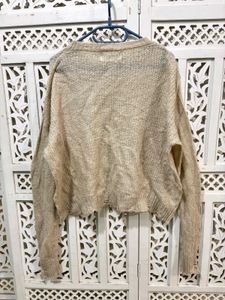 🎀Distressed Knit Sweater A