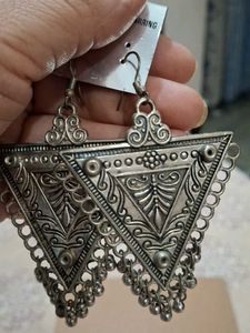 Triangle Dangle Earrings