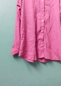 Pink Button-Down Shirt