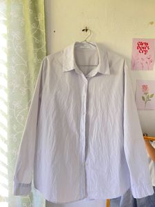 ON SALE:- Blue Button-Down Shirt