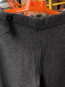 Gray Knit Pants