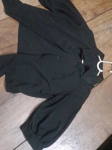 Chic Black Tie-Front Top