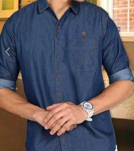 Denim shirt Men