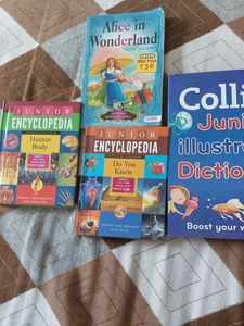4 Kid's books set
