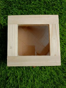 Square Wooden Box