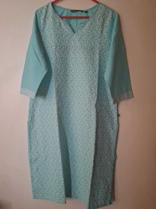 beautiful Sky Blue Kurta