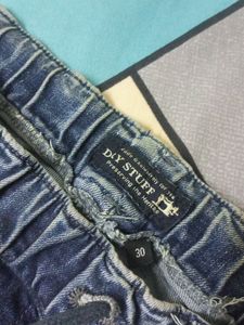 Blue Joggers, 30 Waist Size
