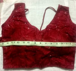 Padded designer blouse Sleeveless