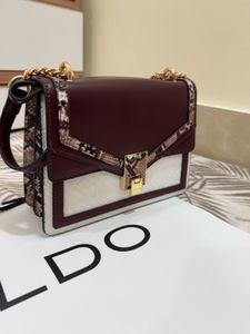 Burgundy Aldo Handbag