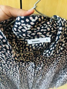 Bossa XL Print Blouse