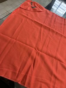 Orange Giraffe Baby Blanket