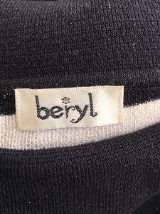 Striped Knit Top - Beryll