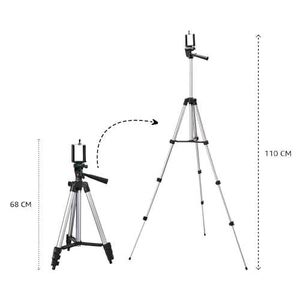 Basics 3110 Aluminium Lightweight Tripod with Mobi
