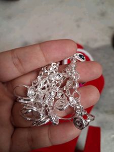 Beautiful New Born Babies Silver Bracelet