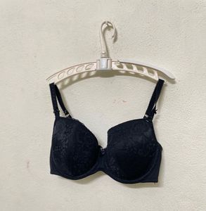 Hunkemoller Imported Pushup Black Bra