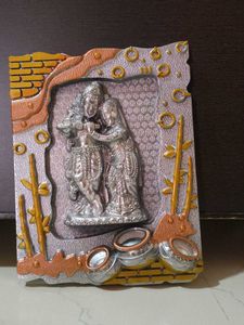 Radha Krishna Wall Hanging