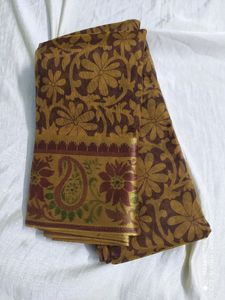 Brown Saree