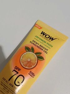 WOW Skin Science Dewy Bright Sunscreen Gel
