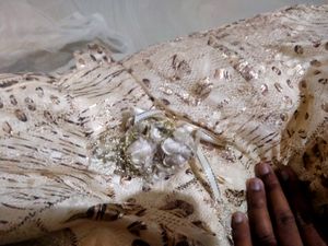 Golden Princess Gown/Dress /Frock 5 Layers