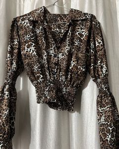 Leopard Print Top