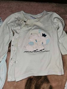 Baby Clothing Set - Hat, Bib, Top, Pants