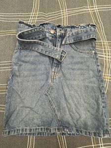 Cute Denim Mini skirt