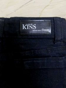 Cute Black Denim Shorts