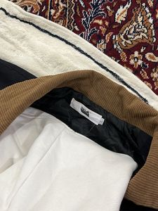 Black Jacket with Brown Colar