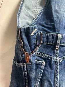 Denim Overall Shorts