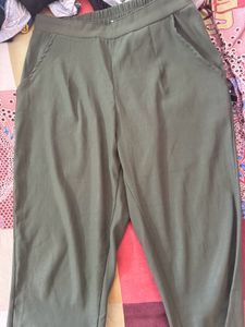 High Rise Tapered Fit Pants