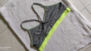 OLD NAVY Gray Sports Bra