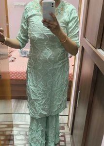 3piece Heavy Sharara Suit For Women Nd Girls