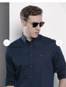 Tommy Hilfiger Navy Blue Shirt