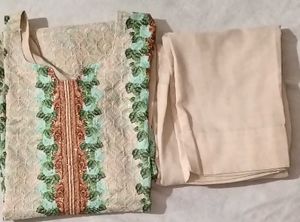 Floral Print Kurta