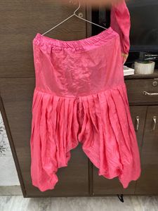 Pink Embroidered Kurta Set