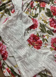 Stiched White Blouse