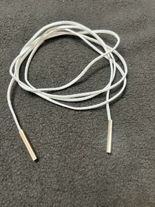White double thread necklace and String Choker.