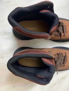 Cole Haan TAN Men ZEROGRAND hiking Boots