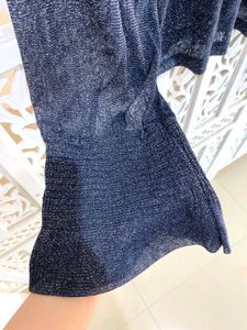 Shimerry Midnight Ruffle Neck Blouse C
