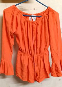 Beautiful  Neon Orange Top🔥