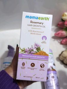 Mamaearth Shampoo And Conditioner Oil Combo