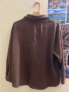 Brown Oversized Shirt